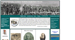 Desktop Screenshot of laguerradelpacifico.cl